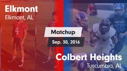 Matchup: Elkmont vs. Colbert Heights  2016