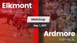 Matchup: Elkmont vs. Ardmore  2017