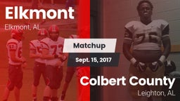 Matchup: Elkmont vs. Colbert County  2017