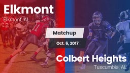 Matchup: Elkmont vs. Colbert Heights  2017