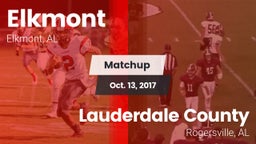 Matchup: Elkmont vs. Lauderdale County  2017