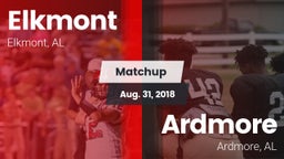 Matchup: Elkmont vs. Ardmore  2018