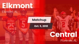 Matchup: Elkmont vs. Central  2018