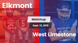 Matchup: Elkmont vs. West Limestone  2019