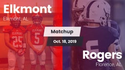 Matchup: Elkmont vs. Rogers  2019