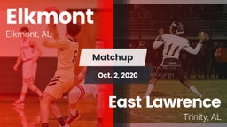 Matchup: Elkmont vs. East Lawrence  2020