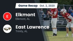 Recap: Elkmont  vs. East Lawrence  2020
