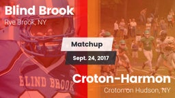 Matchup: Blind Brook vs. Croton-Harmon  2017