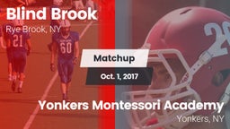 Matchup: Blind Brook vs. Yonkers Montessori Academy 2017