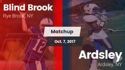 Matchup: Blind Brook vs. Ardsley  2017