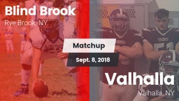 Matchup: Blind Brook vs. Valhalla  2018