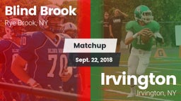 Matchup: Blind Brook vs. Irvington  2018