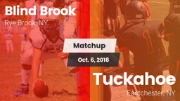 Matchup: Blind Brook vs. Tuckahoe  2018