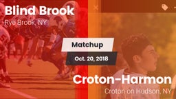 Matchup: Blind Brook vs. Croton-Harmon  2018