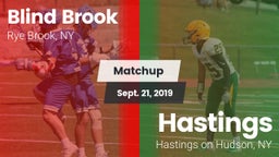 Matchup: Blind Brook vs. Hastings  2019