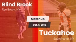 Matchup: Blind Brook vs. Tuckahoe  2019
