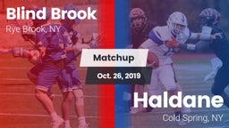 Matchup: Blind Brook vs. Haldane  2019