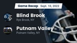 Recap: Blind Brook  vs. Putnam Valley  2022