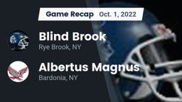 Recap: Blind Brook  vs. Albertus Magnus  2022