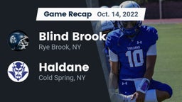 Recap: Blind Brook  vs. Haldane  2022