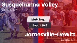 Matchup: Susquehanna Valley vs. Jamesville-DeWitt  2018
