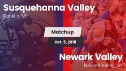 Matchup: Susquehanna Valley vs. Newark Valley  2018