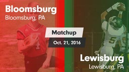 Matchup: Bloomsburg vs. Lewisburg  2016
