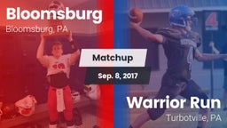 Matchup: Bloomsburg vs. Warrior Run  2016