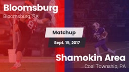Matchup: Bloomsburg vs. Shamokin Area  2016
