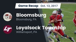 Recap: Bloomsburg  vs. Loyalsock Township  2017