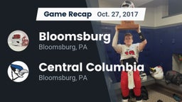 Recap: Bloomsburg  vs. Central Columbia  2017