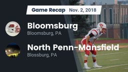 Recap: Bloomsburg  vs. North Penn-Mansfield 2018