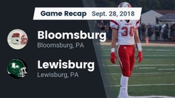 Recap: Bloomsburg  vs. Lewisburg  2018