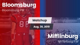 Matchup: Bloomsburg vs. Mifflinburg  2019