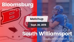 Matchup: Bloomsburg vs. South Williamsport  2019