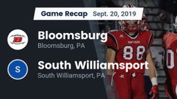 Recap: Bloomsburg  vs. South Williamsport  2019