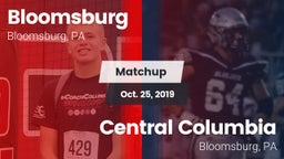 Matchup: Bloomsburg vs. Central Columbia  2019
