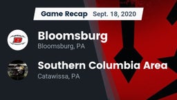 Recap: Bloomsburg  vs. Southern Columbia Area  2020