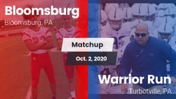 Matchup: Bloomsburg vs. Warrior Run  2020