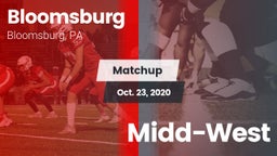 Matchup: Bloomsburg vs. Midd-West 2020