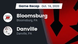 Recap: Bloomsburg  vs. Danville  2020
