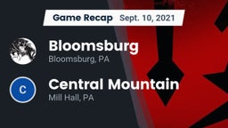 Recap: Bloomsburg  vs. Central Mountain  2021