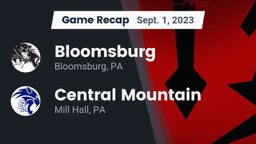 Recap: Bloomsburg  vs. Central Mountain  2023