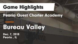 Peoria Quest Charter Academy vs Bureau Valley  Game Highlights - Dec. 7, 2018