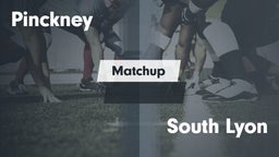 Matchup: Pinckney High vs. South Lyon  2016