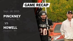 Recap: Pinckney  vs. Howell  2015