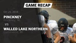 Recap: Pinckney  vs. Walled Lake Northern  2016