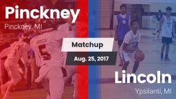 Matchup: Pinckney High vs. Lincoln  2017