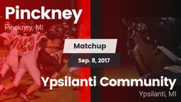 Matchup: Pinckney High vs. Ypsilanti Community  2017