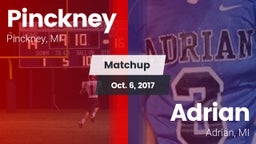 Matchup: Pinckney High vs. Adrian  2017